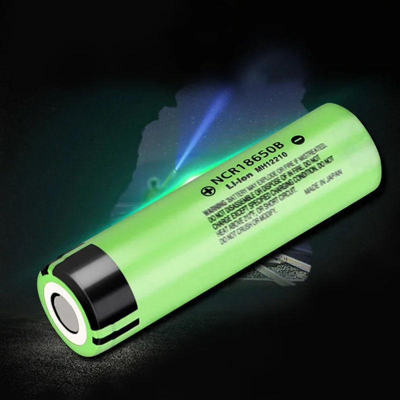 NCR18650B 3.7v 3400mAh 18650 rechargeable lithium battery for Panasonic flashlight batteries