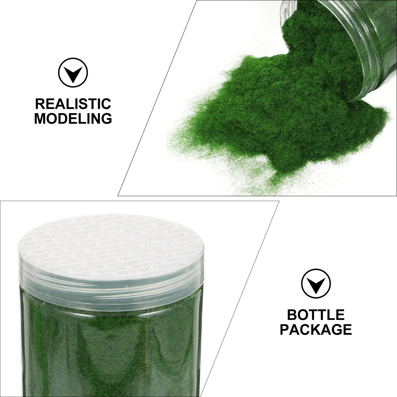 

Realistic Lawn Powder Simulation Moss Decor DIY Landscape Ornament Easy to Use and Store for Home Office Artificial Lawn Powder