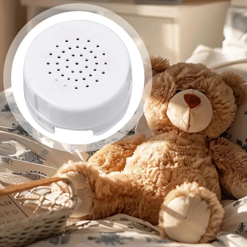 30 Seconds Mini Voice Recorder for Plush Toy DIY Stuffed Toy Gifts Squeeze Button Sound Maker Recording Box Toy Accessories