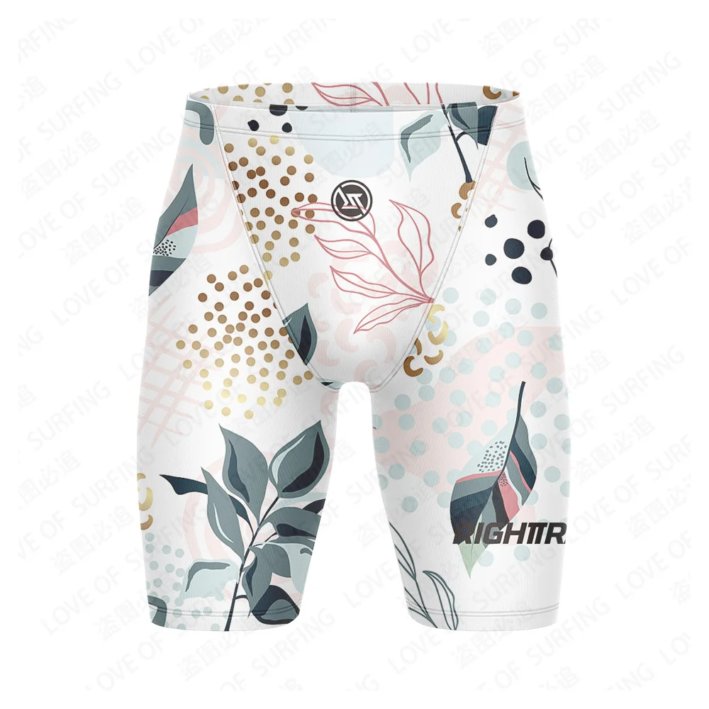 

New Mens Swim Trunks Lycra Antioxidant Shorts Quick Dry Maritime Sports Swimming Pantalones Jammer Surfing Pants Safety Knickers