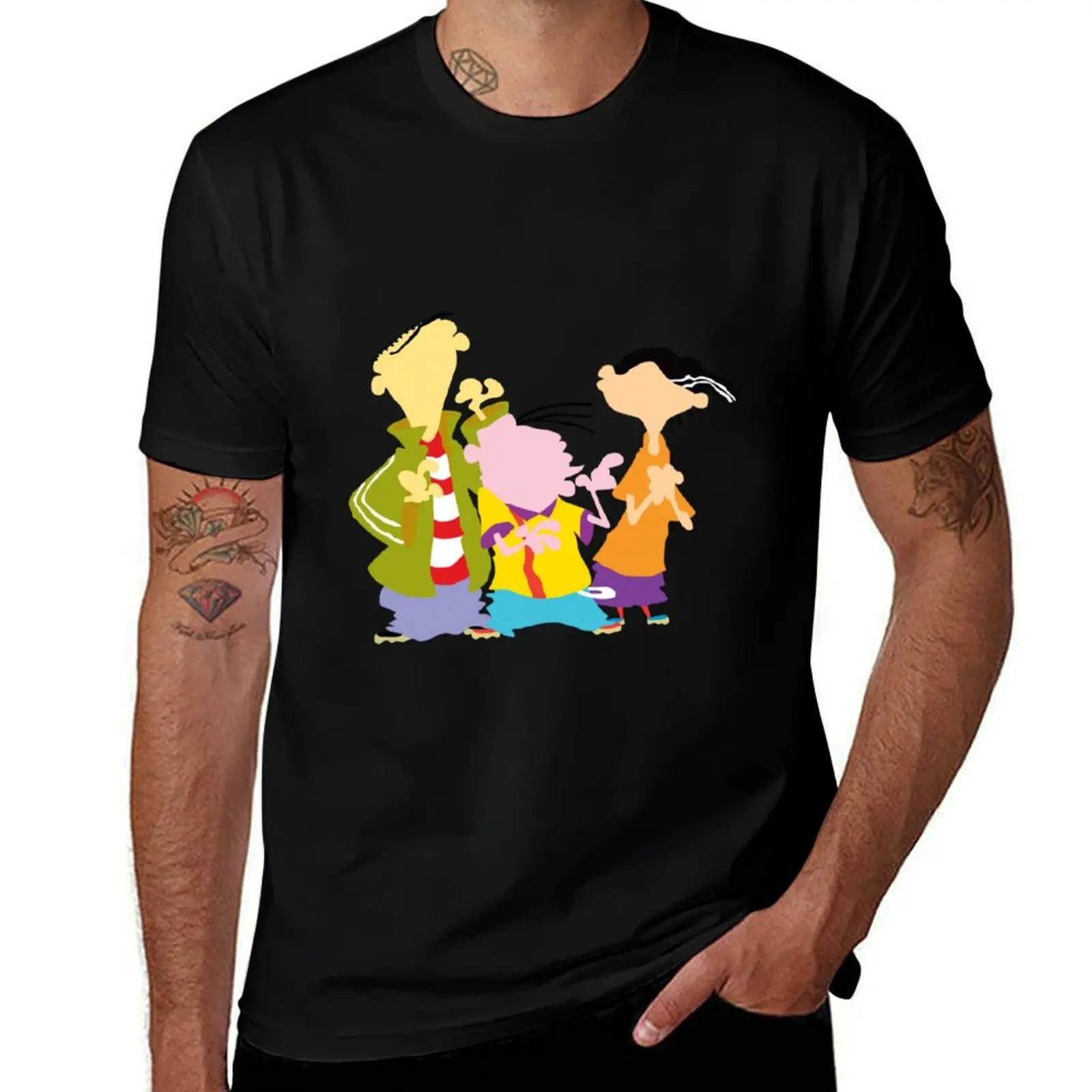 Ed, Edd, N Eddy T-Shirt Sports Casual Breathable Tee Shirt T-Shirt