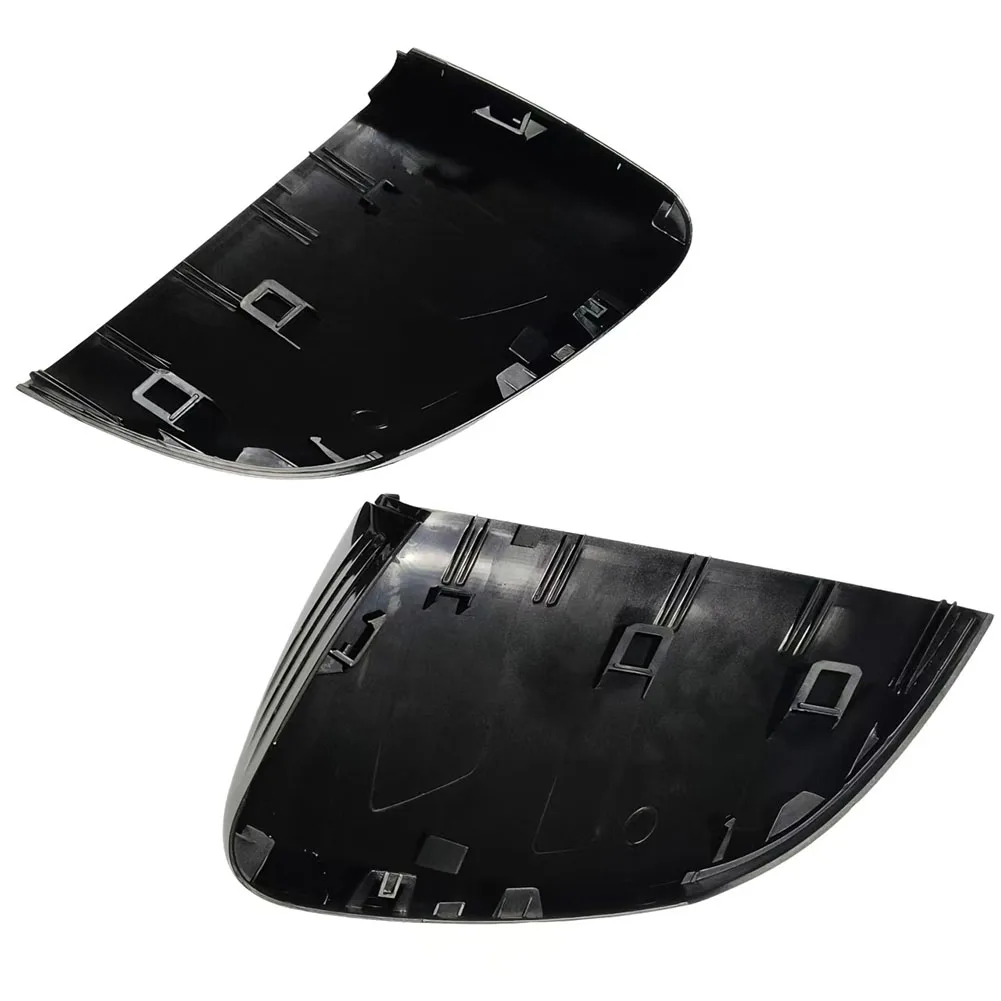 

Глянцевые черные накладки на боковые зеркала заднего вида для Mercedes/Benz W177 V177 C118 X118 2019-2023, сменные внешние накладки на зеркала автомобиля