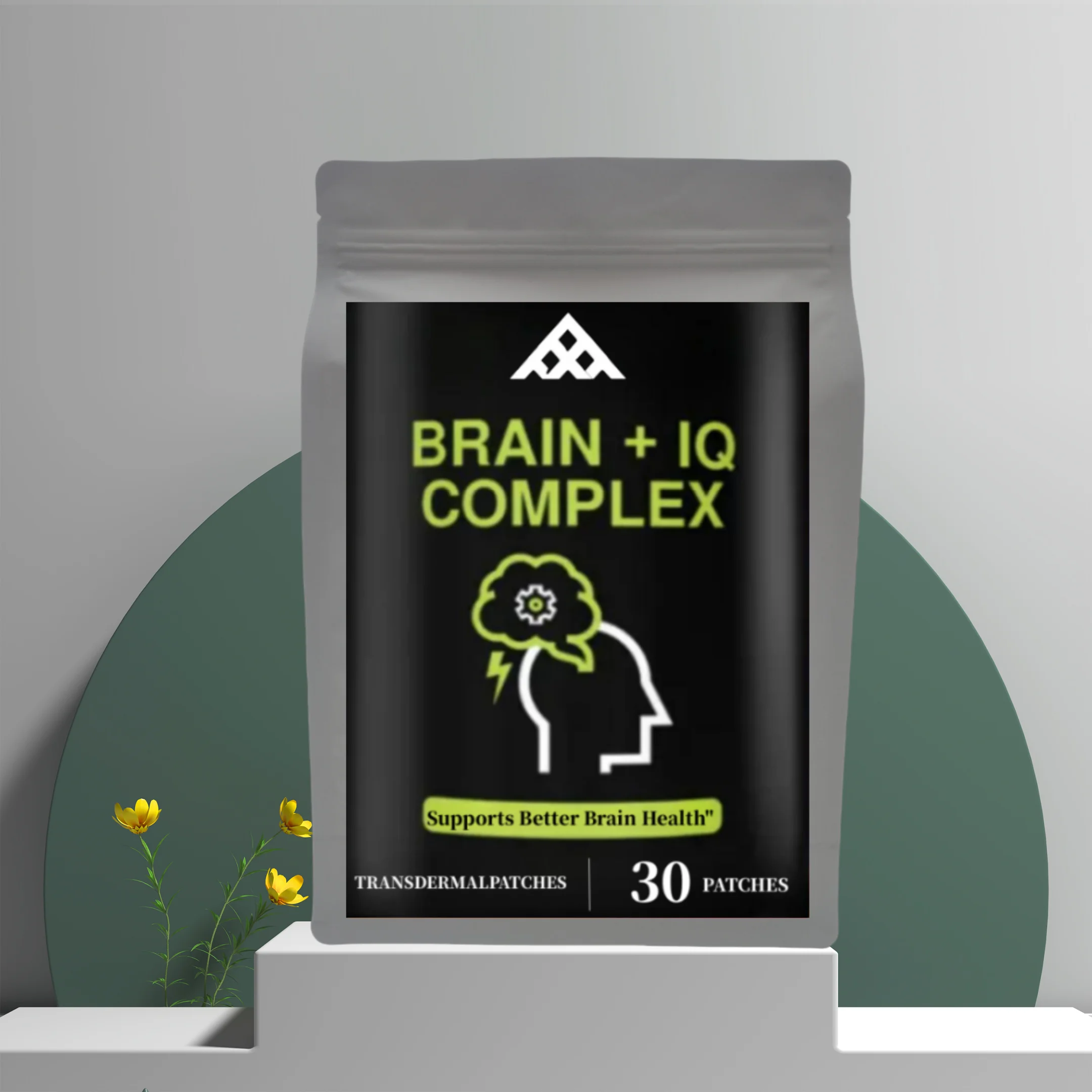 30 Patches Brain Support Transdermal Patches For Brain Boost And Natural Energy Booster