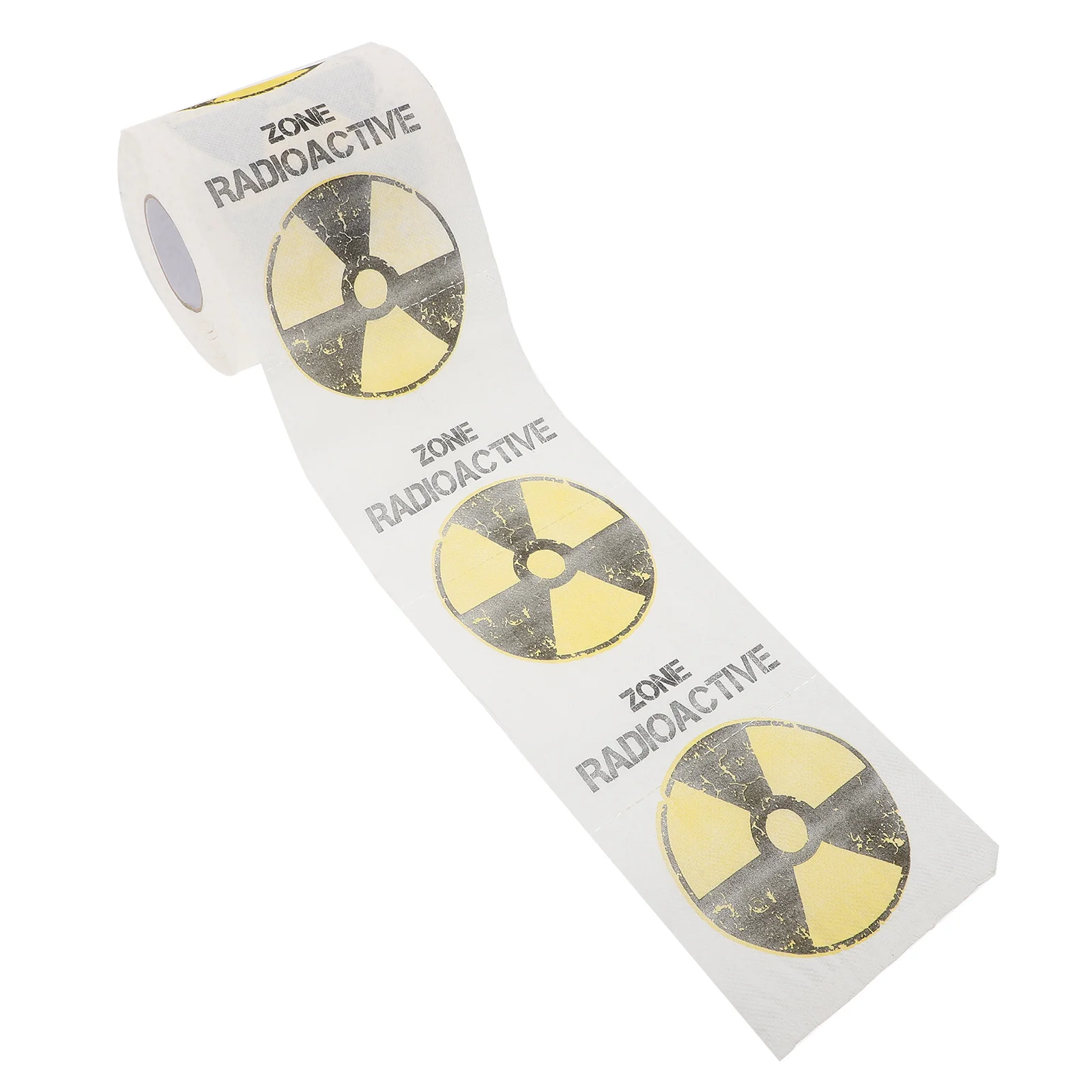 1 لفة ورق تواليت مبتكر منقوش للاستعمال مرة واحدة ناعمة للاستخدام في الحمام والمطبخ، لفات مناديل تواليت مطبوعة للحمام المزخرف