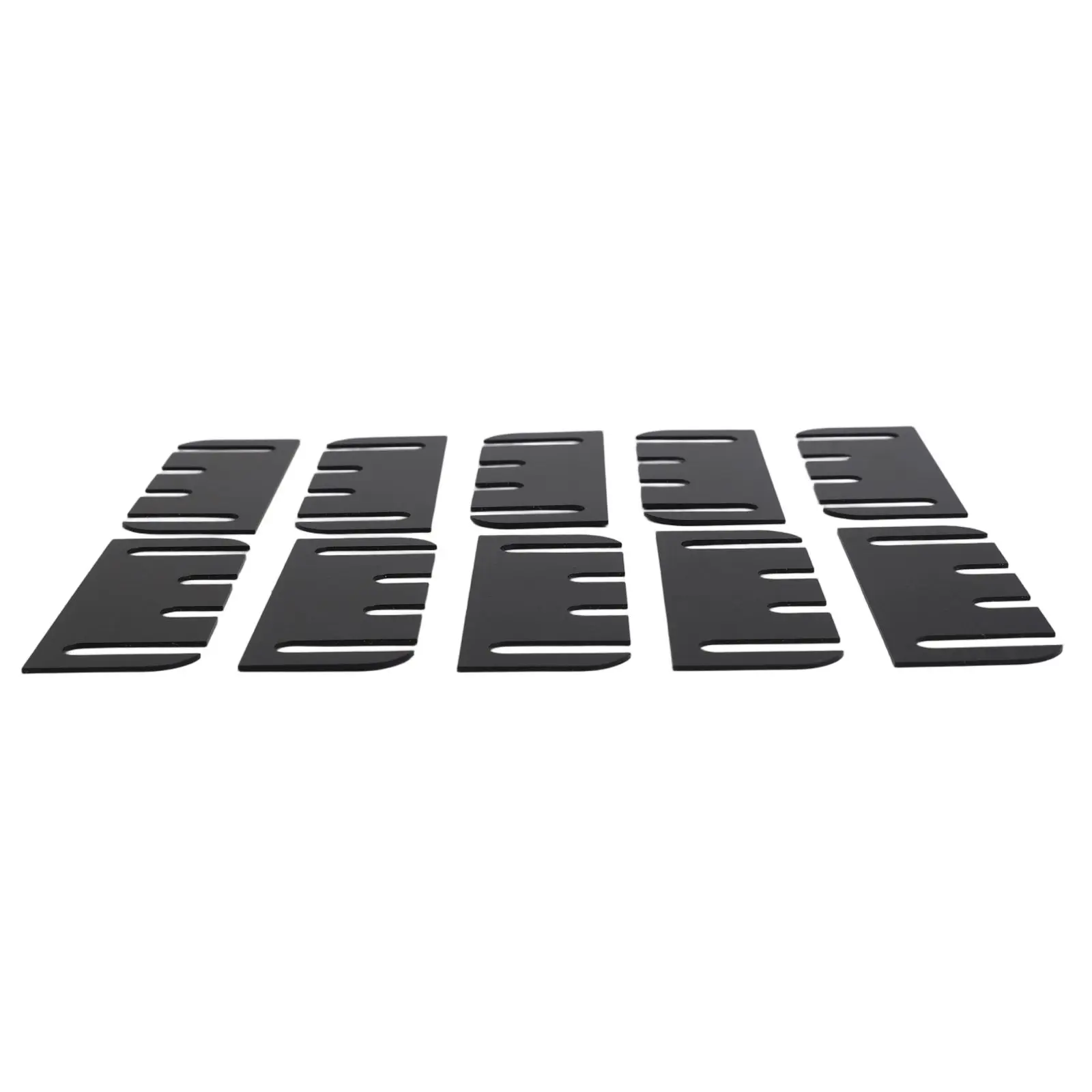 Door Alignment Shims Door Hinge Shims 0.030 Inch Thickness Compatible With Standard Hinges 10 Pack Door Hinge Shims