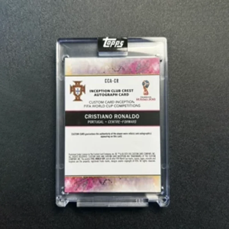 DIY Handmade Soccer Replica Trading Cards Messi Ronaldo Yamal Mbappe Haaland Star Collectible Cards Hot Sale for Football Fans