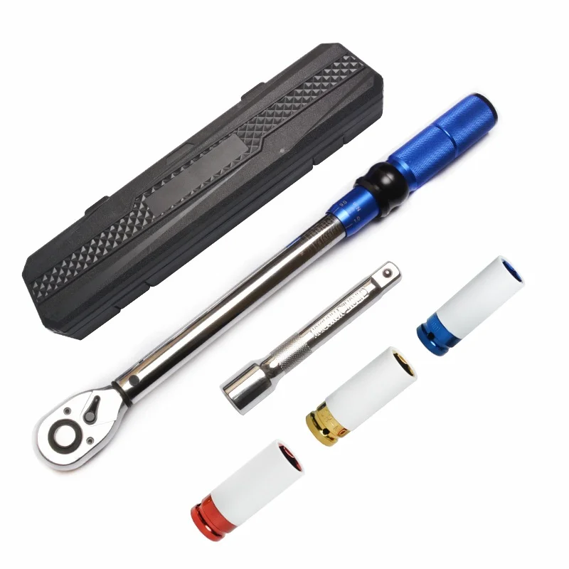 Preset High Precision Torque Wrench Set, Automotive Tire Spark Plug Repair Ratchet Wrench