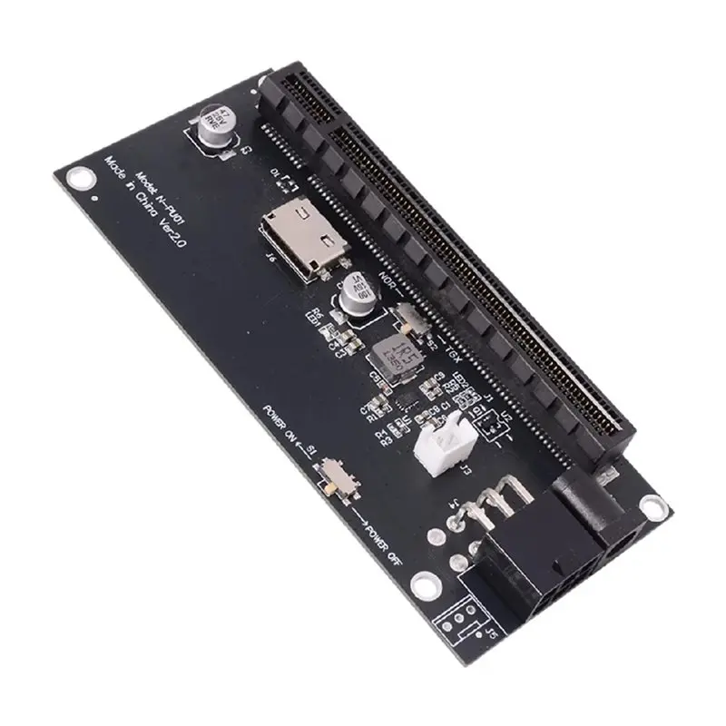 New Arrivals-3X Oculink SFF-8612 To Pcie X4 X16 Slot Adapter Card GPU Power DC 12V For PC Mainboard Graphics Card
