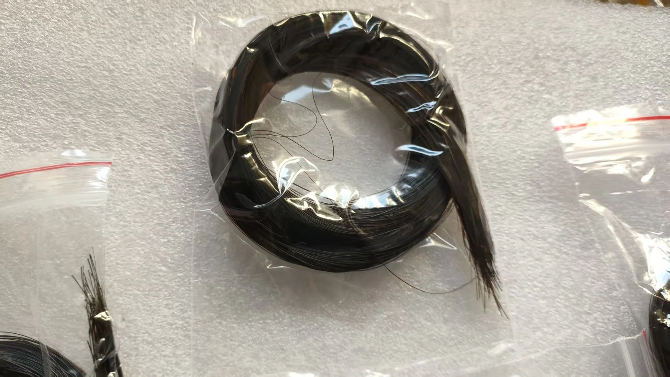 4 PCs Long Horse Tail Hair 6 to 8 grams each one 99cm to 100cm