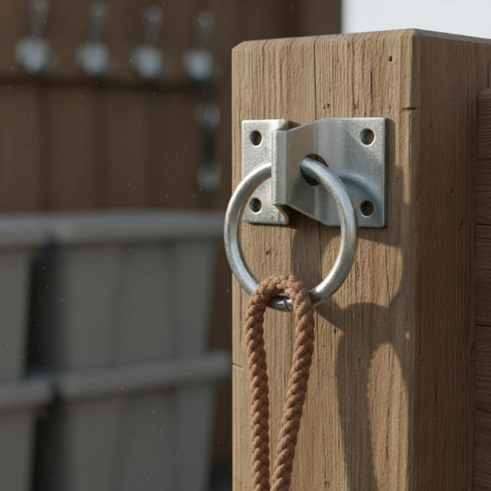 Wall-Mounted Loop Bracket Functional Hinged Loop Bracket