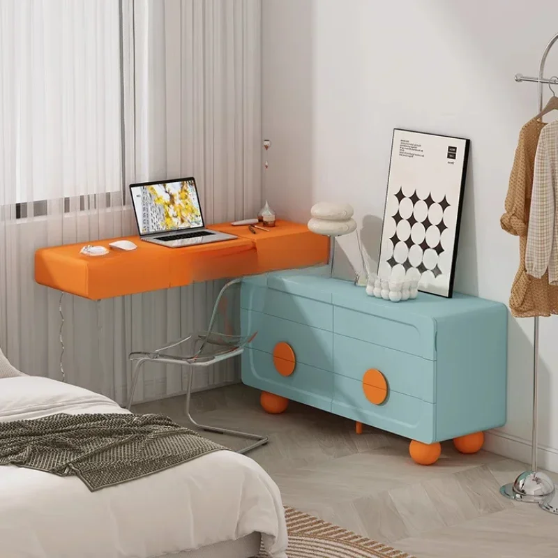 

2025 new dresser, flip mirror, bedroom corner makeup table, computer table, dopamine L