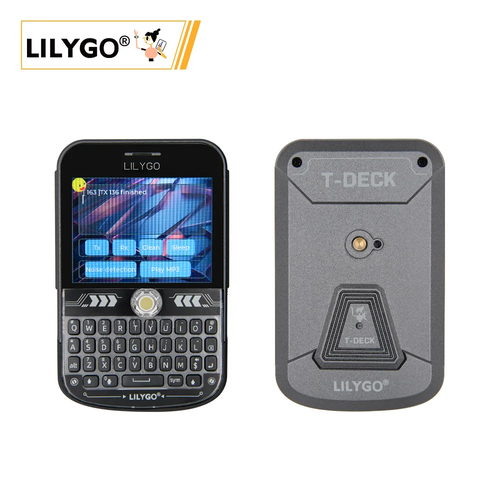 LILYGO ®   Carte de développement T-Deck Plus ESP32-S3 LoRa, module sans fil LoRaWAN à faible consommation d'énergie pour communication longue distance