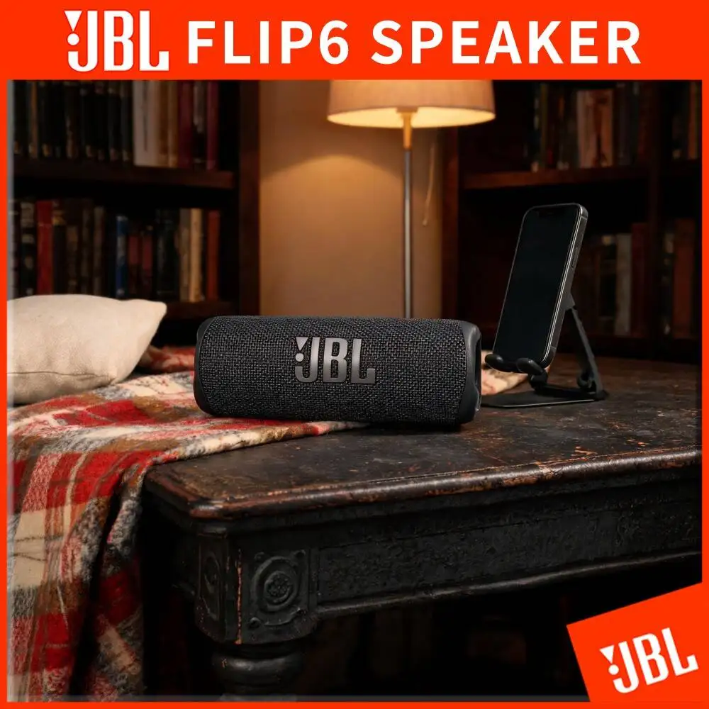 JBL Flip 6 Wireless Heavy‑Duty Bluetooth Speaker IP67 Waterproof Dustproof PartyBoost For Home Backyard Pool Outdoor Events