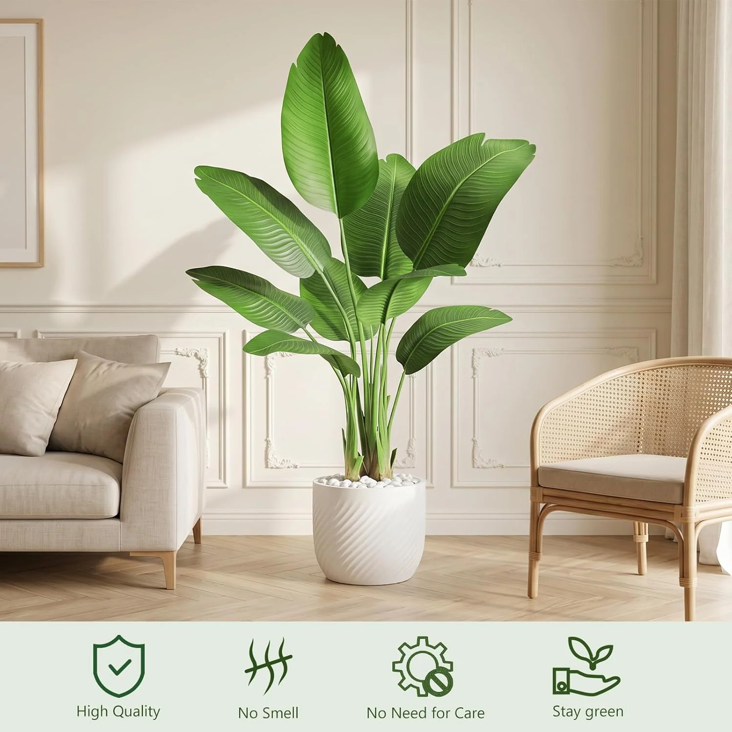 Planta Artificial de Ave del P - Bird Paradise Strelitzia reseña y precio