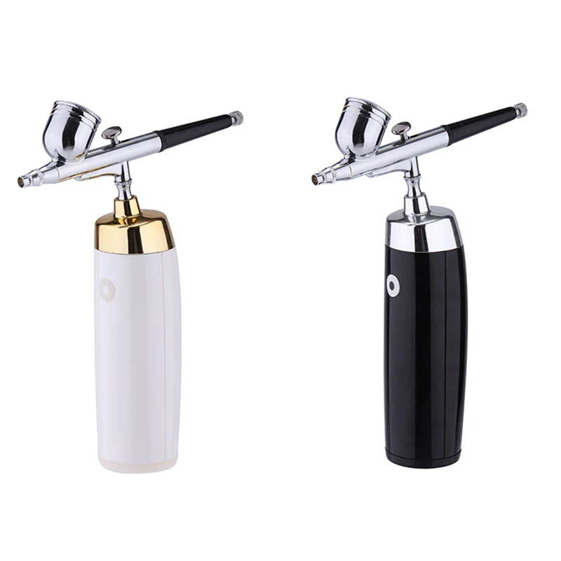 Kit de aerógrafo Mini aerógrafo portátil con compresor Kits de impresora en aerosol de aerógrafo inalámbrico para pintura de maquillaje