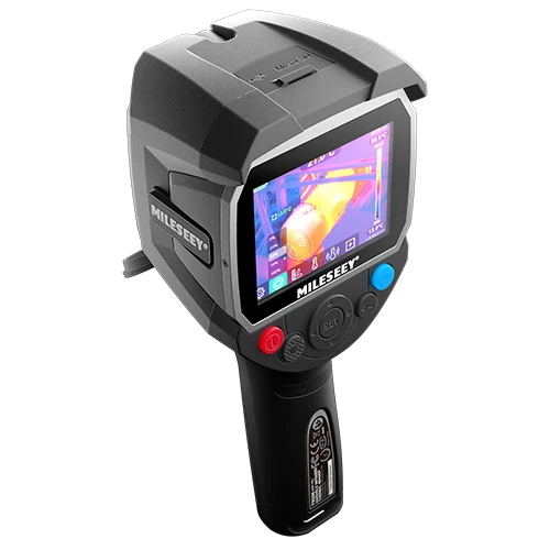 MILESEEY TR384 Thermal Camera 384 X 288 Super IR Resolution 3.45" LCD Dual Camera  WiFi,GPS,20M Laser Distance Meter -20°C~550°C