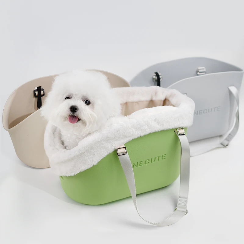 EVA Pet Portable Dog Outing Bag Handheld Shoulder Dog Bag Portable Cat Dog Pet Bag for Outing Travelling Carrying Pets Only