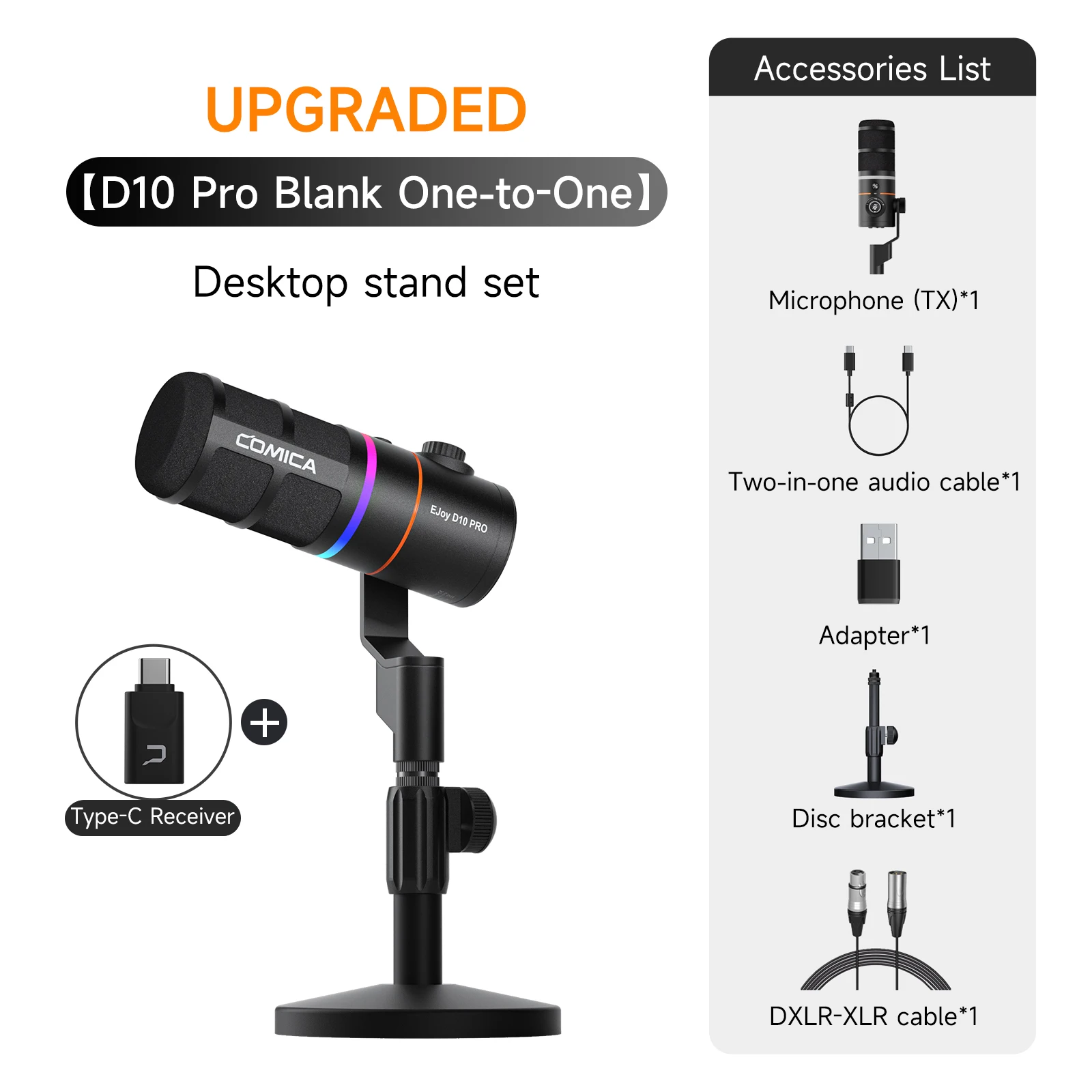 PRO BALCK and XLR