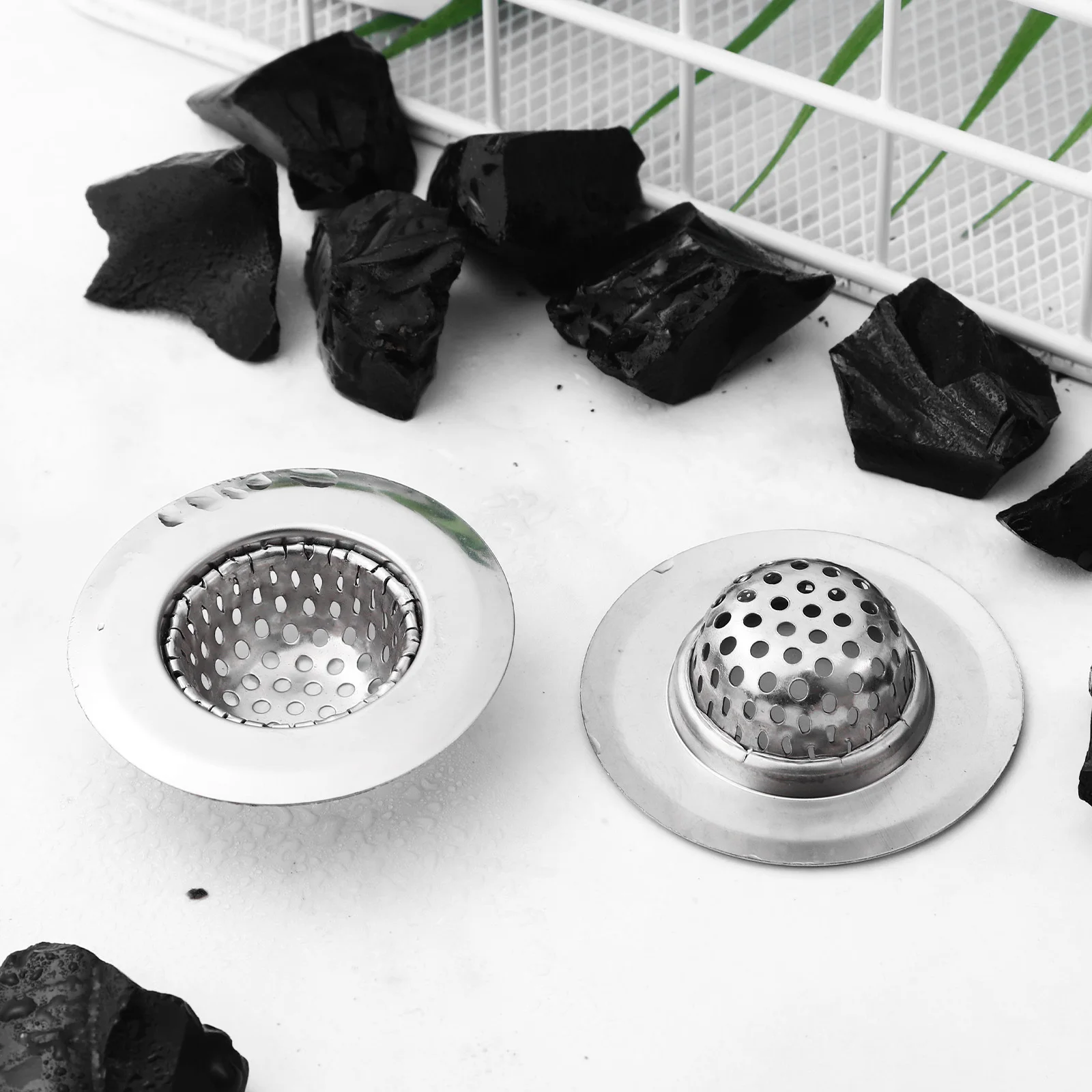 

3Pcs Stainless Steel Sink Strainer with Fine Mesh for Kitchen Bathroom Sink Drain Screen Strainer Tightly Fits to Prevent Clogs