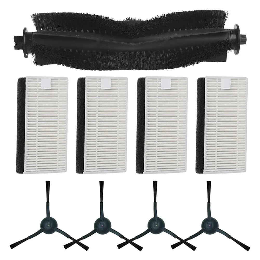 

For Tikom L9000 For Honor Vacuum Cleaner Roller Brush Side Brush Filter Kit Excellent Performance Easy to Maintain
