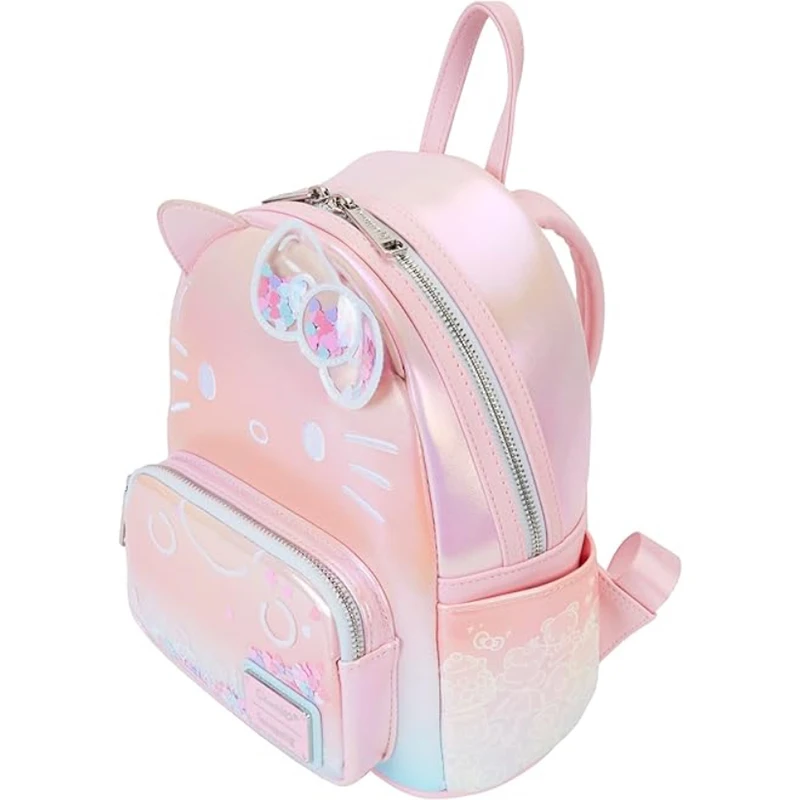 Sanrio Hello Kitty 50th Anniversary Clear & Cute Cosplay Mini Backpack  Cartoon Cute Backpack Girl Bag Xmas Gift