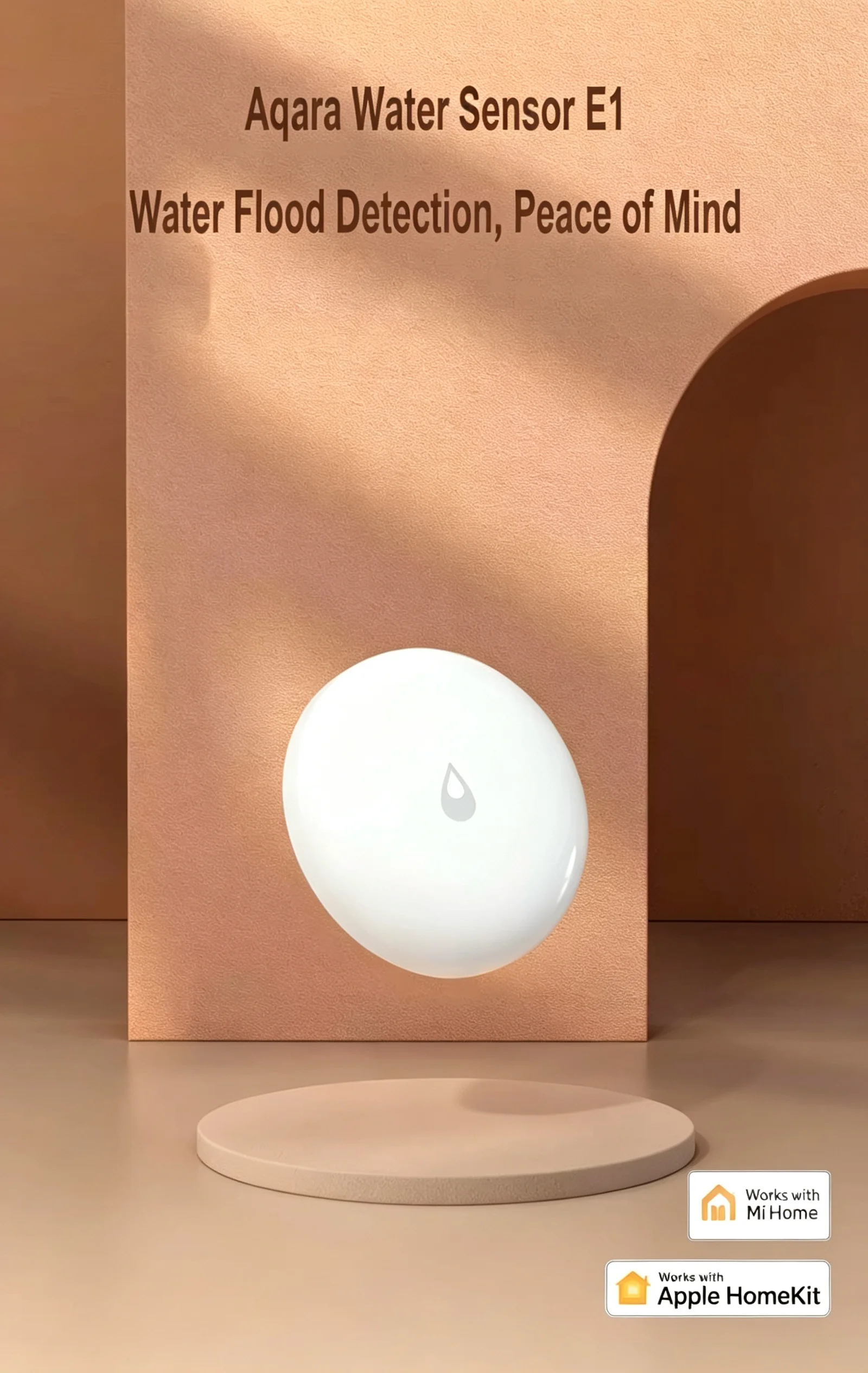 Aqara Water Immersing Sensor E1 Zigbee 3.0 Water Leak Detector Flood Alarm Compatible With Mi Home Homekit Smart Home