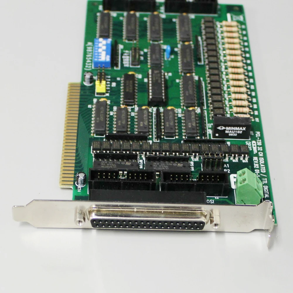 32-Channel Isolated Digital I/O Card Capture Card For Advantech PCL-730 REV.B2