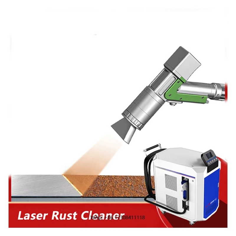 Portable 200w to 3000w Fiber Cleaner Handheld Rust Removal Tool for Metal New Condition