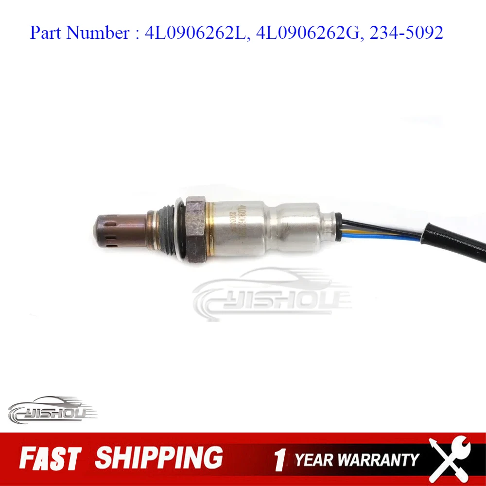 

4L0906262L 5 Wire Car O2 Oxygen Lambda Sensor 234-5092 For AUDI Q7 2011 2012 2013 2014 2015 4L0906262G