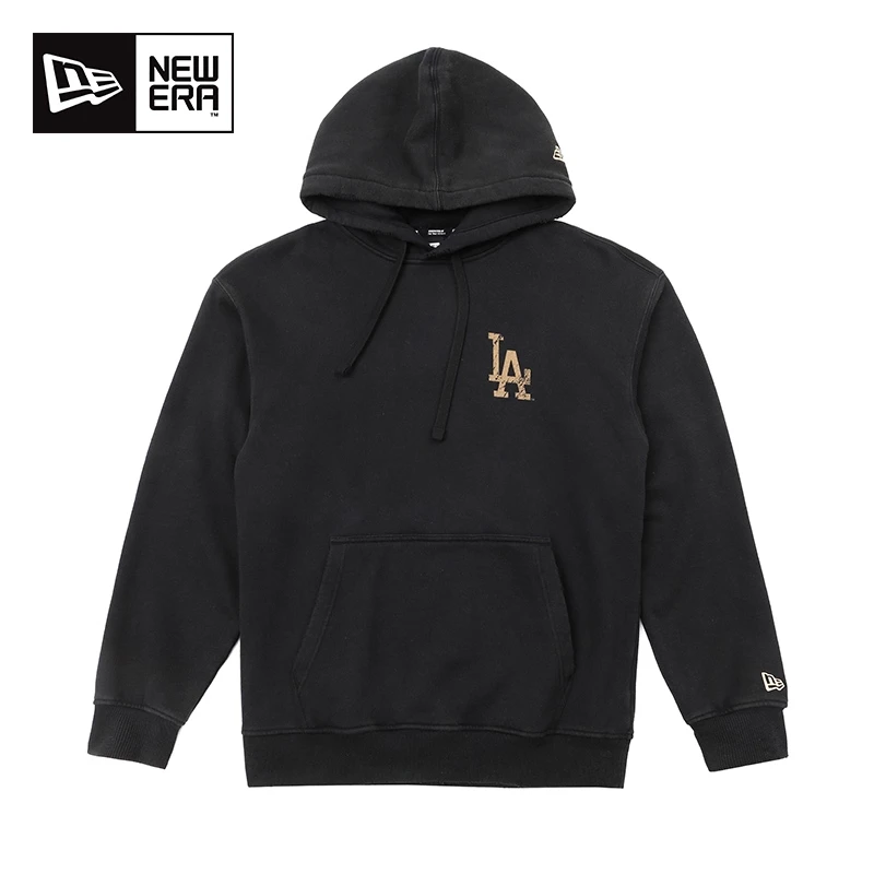 

New Era Fw21 Mlb New York Yankees с принтом на спине, толстовка с капюшоном в американском стиле ретро на флисовой подкладке, унисекс