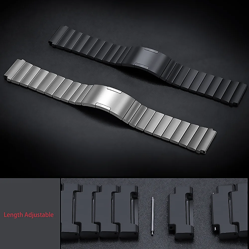 22 มม.สแตนเลสสตีลสําหรับนาฬิกา Huawei GT4 3 GT2 Pro/GT 2e/GT2 346 มม.สร้อยข้อมือโลหะสําหรับ Huawei Watch 3 4 4Pro