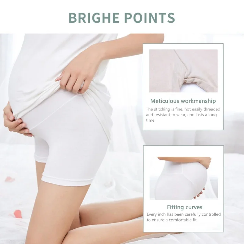 

Maternity Panties Women's Belly Support High Waist Safety Panties Comfortable Breathable Pregnancy Panties