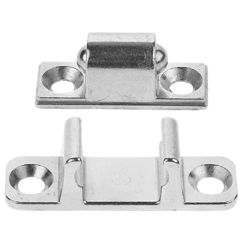 

2 Pcs Range Hood Accessories Universal Glass Panel Fastener Stainless Steel Kitchen Appliance Hardware Door Latch Mounting Parts