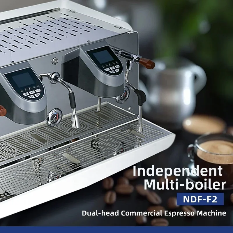 # for Emcinmercial Brew Unit Espresso Coffee Machine 2 Groups Semi-Automatic Stainless Industrial Espresso Machine for Business
