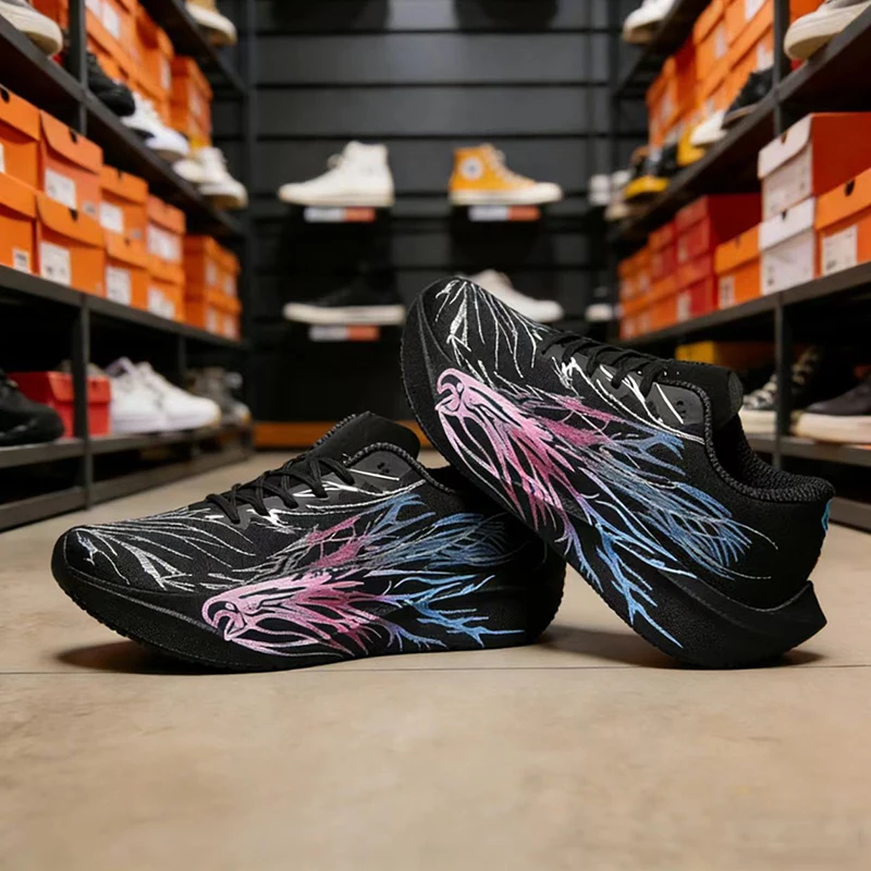 

﻿ Men Sports Shoes Professional Running Shoes Carbon Plate Casual Sneakers Lightweight Platform Basketball Walking Shoes for Men