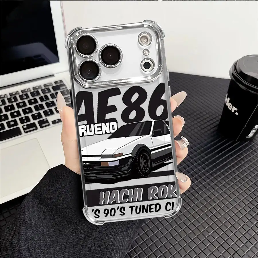 Phone Cover Case for Apple iPhone 17 Pro Max 15 12 Plus 14 Air 11 13 16e 16 Pro Anime I-Initial D view 3