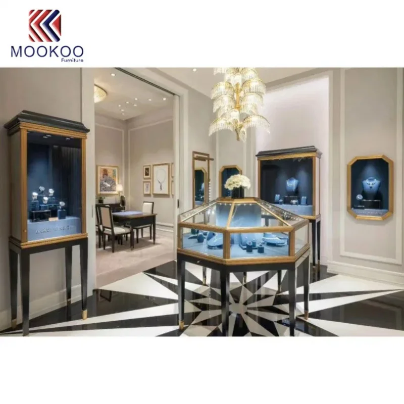 custom.3d Rendering Jewellery Store Design