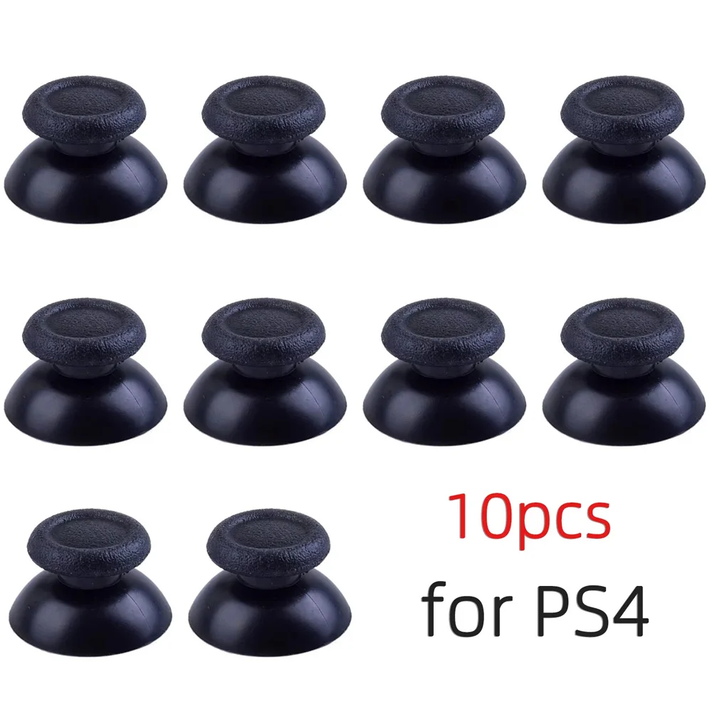 10 قطعة استبدال Thumbsticks التناظرية ل PS5/PS4/PS3/PS2 تحكم اكسسوارات عصا التحكم قبعات إصلاح أجزاء ل XBOX ONE /360