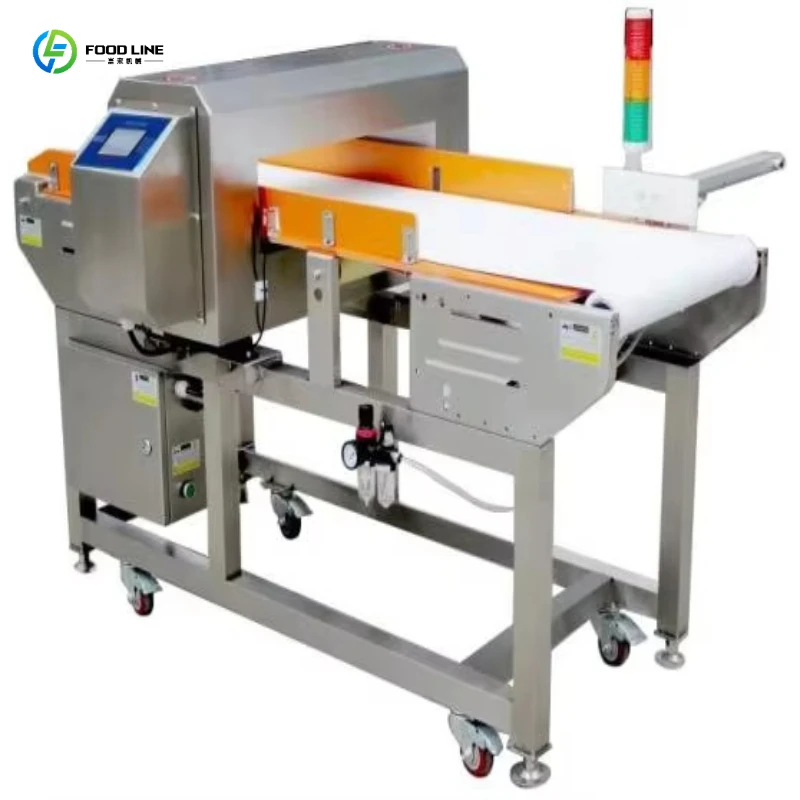 Food Metal Detector Stainless Steel Multi-Frequency Anti-Interference Auto Reject for Slurry Liquid Sauce Powder Granule Line