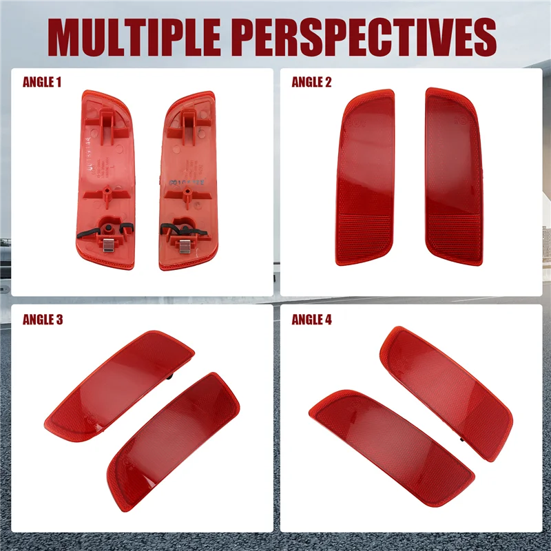 

Rear Bumper Brake Light Shell Tail Turn Signal Reflector Lamp Cover For Renault Koleos 2008-2016 26565JY00A 26560JY00A