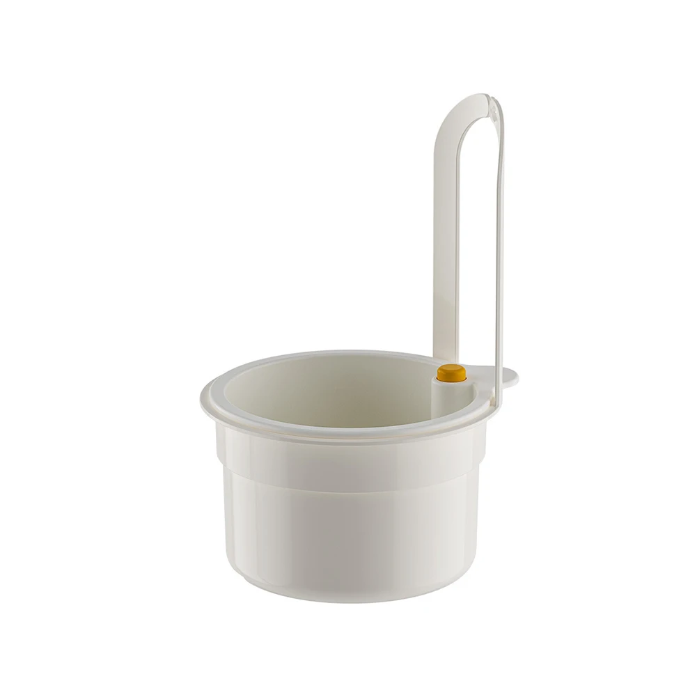 Sink Strainer Removable Silicone with Snap Button Food Filter for Kitchen Sinks Wall Mountable Fruit Wash Basket