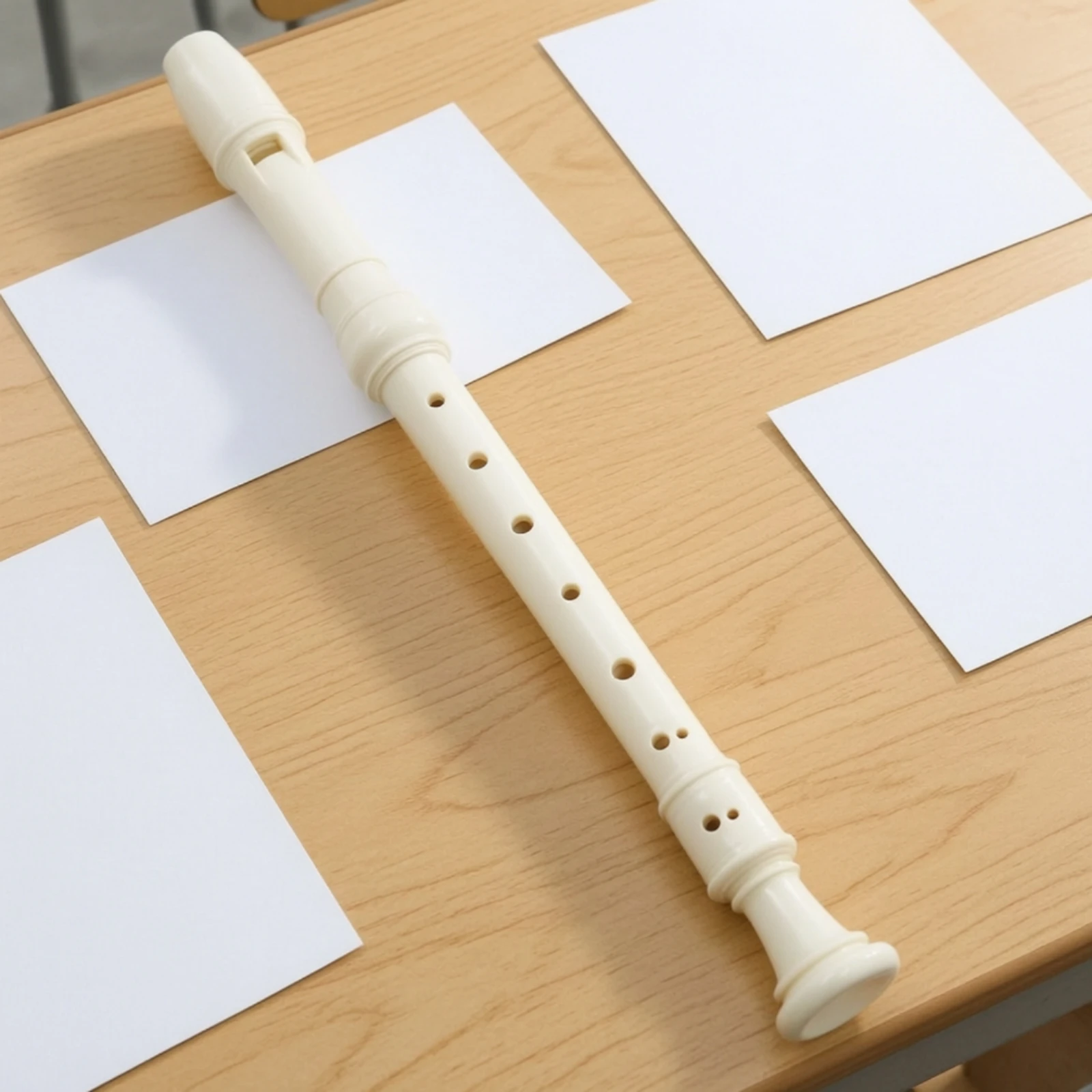 Soprano Recorder Plastic - 8-Hole Soprano Recorder Beginner-Friendly Soprano Recorder