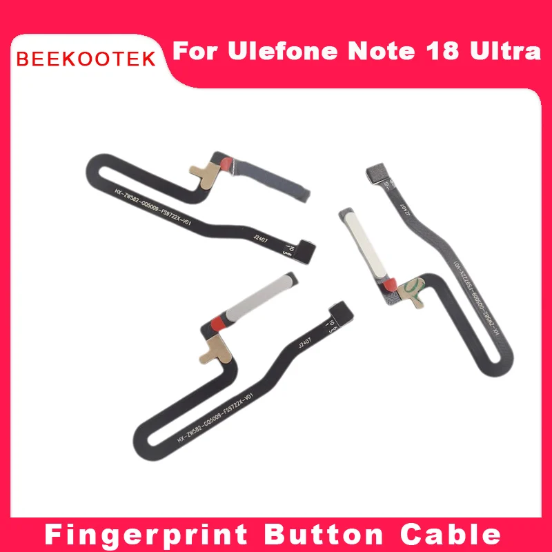New Original Ulefone Note 18 Ultra Fingerprint Button Sensor Cable flex FPC For Ulefone Note 18 Ultra Smart Phone