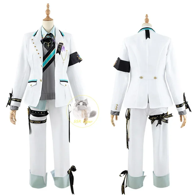 Kamishiro Rui Cosplay Project Sekai Colorful Stage! Feat Vivid BAD SQUAD Cosplay Costume Uniform Jacket Wig Halloween Clothing