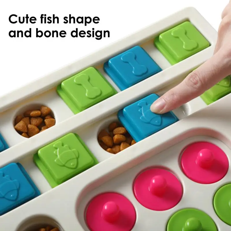 Interactive Dog Puzzle Food Toys IQ Training Brain Stimulating Slow Feeder Pet Toy For Small Medium Large Smart Dogs Puppy Treat