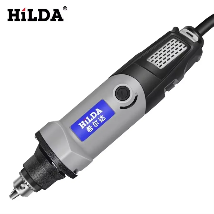 HILDA Electric Mini Drill Six Speed Portable Home DIY Carving and Cutting Electric Tool