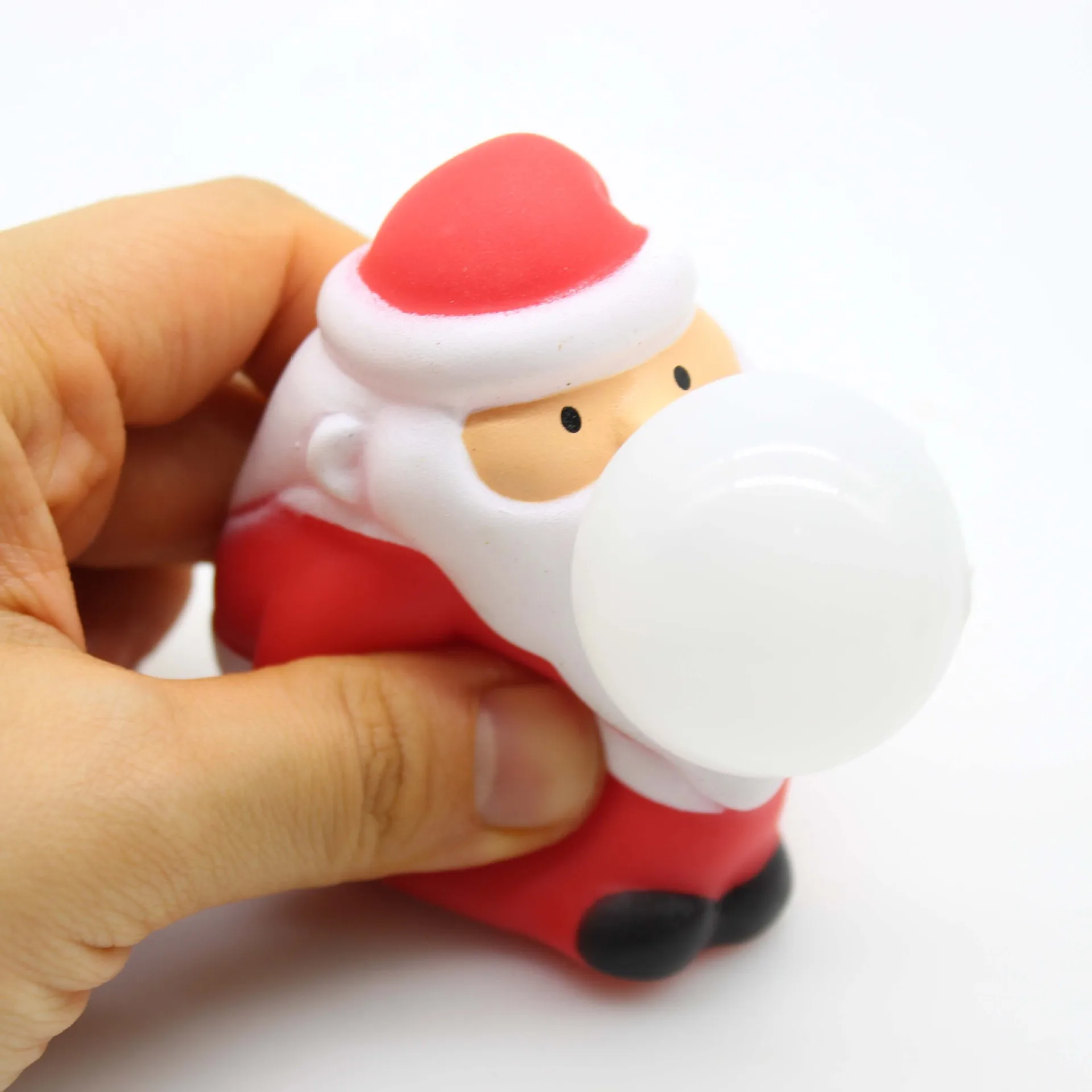 Lustige Santa Claus Prise Spielzeug Kinder Stress Relief Squeeze Spielzeug Extrusion Zappeln Spielzeug Cartoon Elch Schneemann Kneifen Spielzeug Weihnachten Geschenk