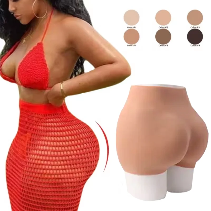 Women's shapers Corset Slimming Butt Lifter fajas colombianas shapewear silicone buttock and hip silicone fake butt