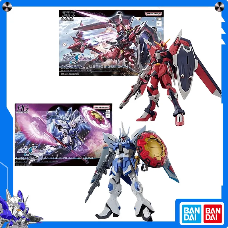 

Оригинальная собранная модель Bandai Gundam HG Figure1/144 HG Gyan Strom - Agnes Giebenrath Custom Gundam SEED Freedom Стандартная модель