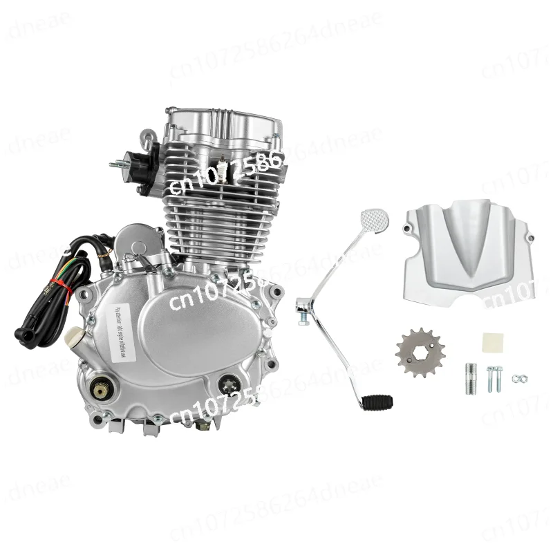 200CC 250CC ATV Engine Vertical Motorcycle Engine Set w/Transmission Motor 4-Stroke & 5-Speed Manual Transmission ATV